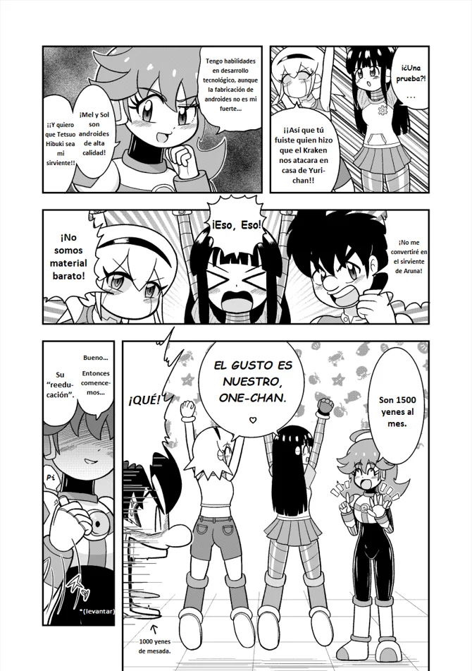 ¡Las maravillas de acero, Mel y Sol! Capítulo 5 - Page 7