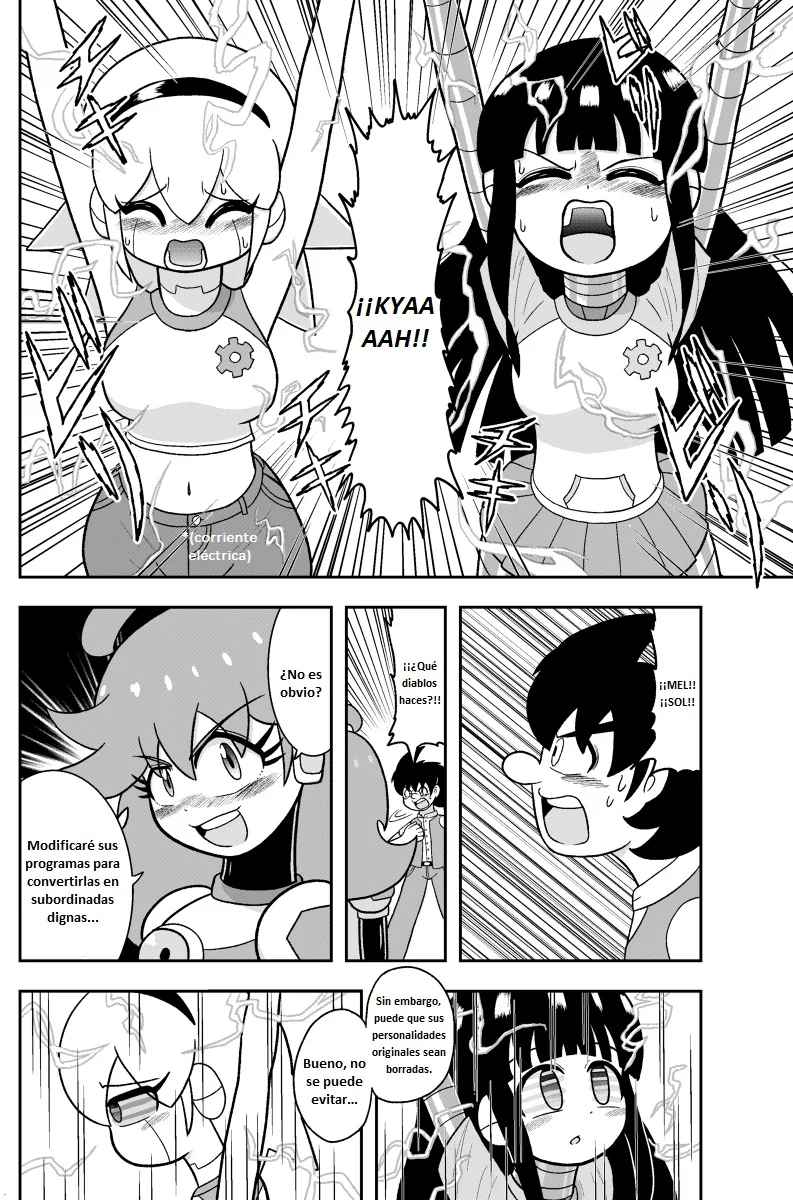 ¡Las maravillas de acero, Mel y Sol! Capítulo 5 - Page 8