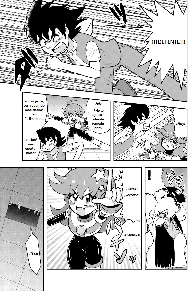 ¡Las maravillas de acero, Mel y Sol! Capítulo 5 - Page 9