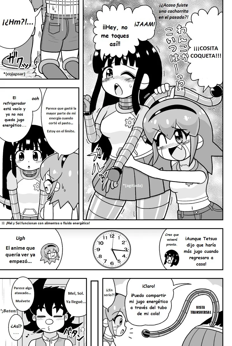 ¡Las maravillas de acero, Mel y Sol! Capítulo 7 - Page 3
