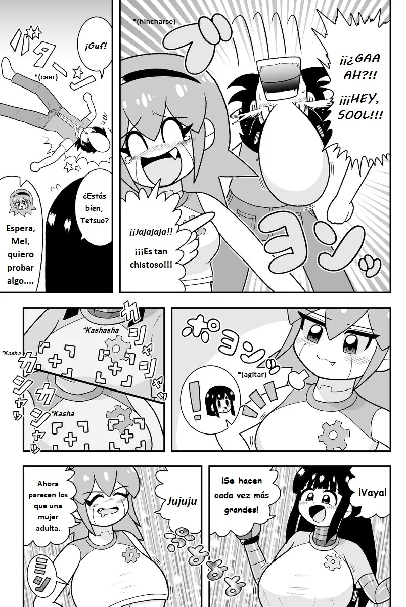 ¡Las maravillas de acero, Mel y Sol! Capítulo 8 - Page 3