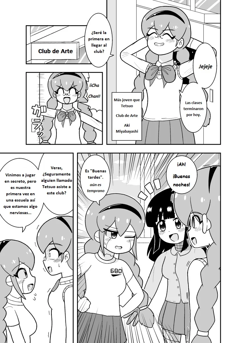 ¡Las maravillas de acero, Mel y Sol! Capítulo 9 - Page 1