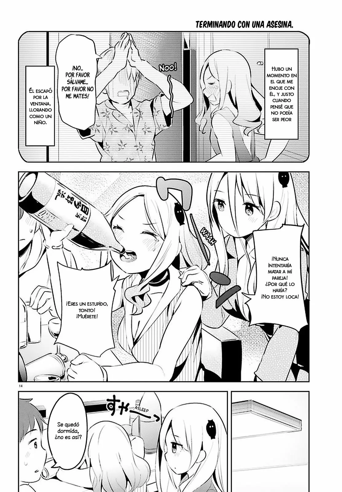 Haikei… Koroshiya-san to Kekkon Shimashita Capítulo 10 - Page 15