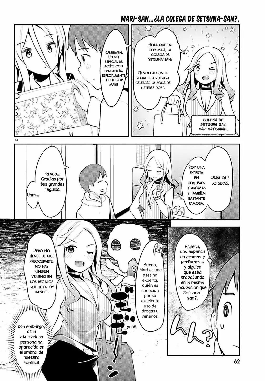 Haikei… Koroshiya-san to Kekkon Shimashita Capítulo 10 - Page 5