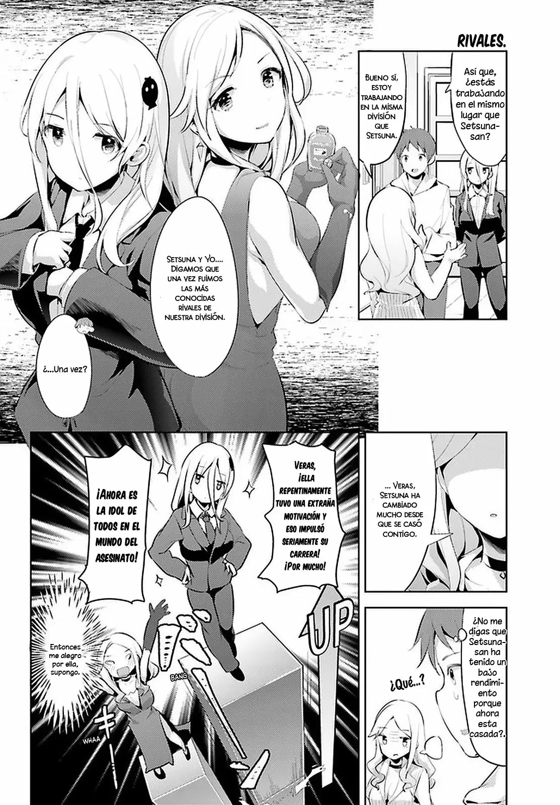 Haikei… Koroshiya-san to Kekkon Shimashita Capítulo 10 - Page 7