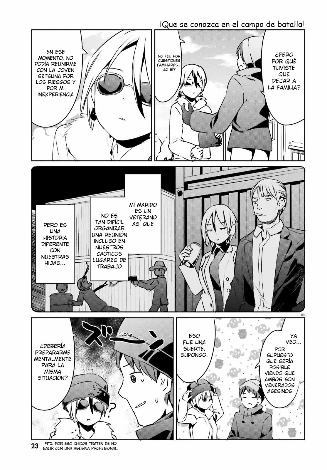 Haikei… Koroshiya-san to Kekkon Shimashita Capítulo 22 - Page 10