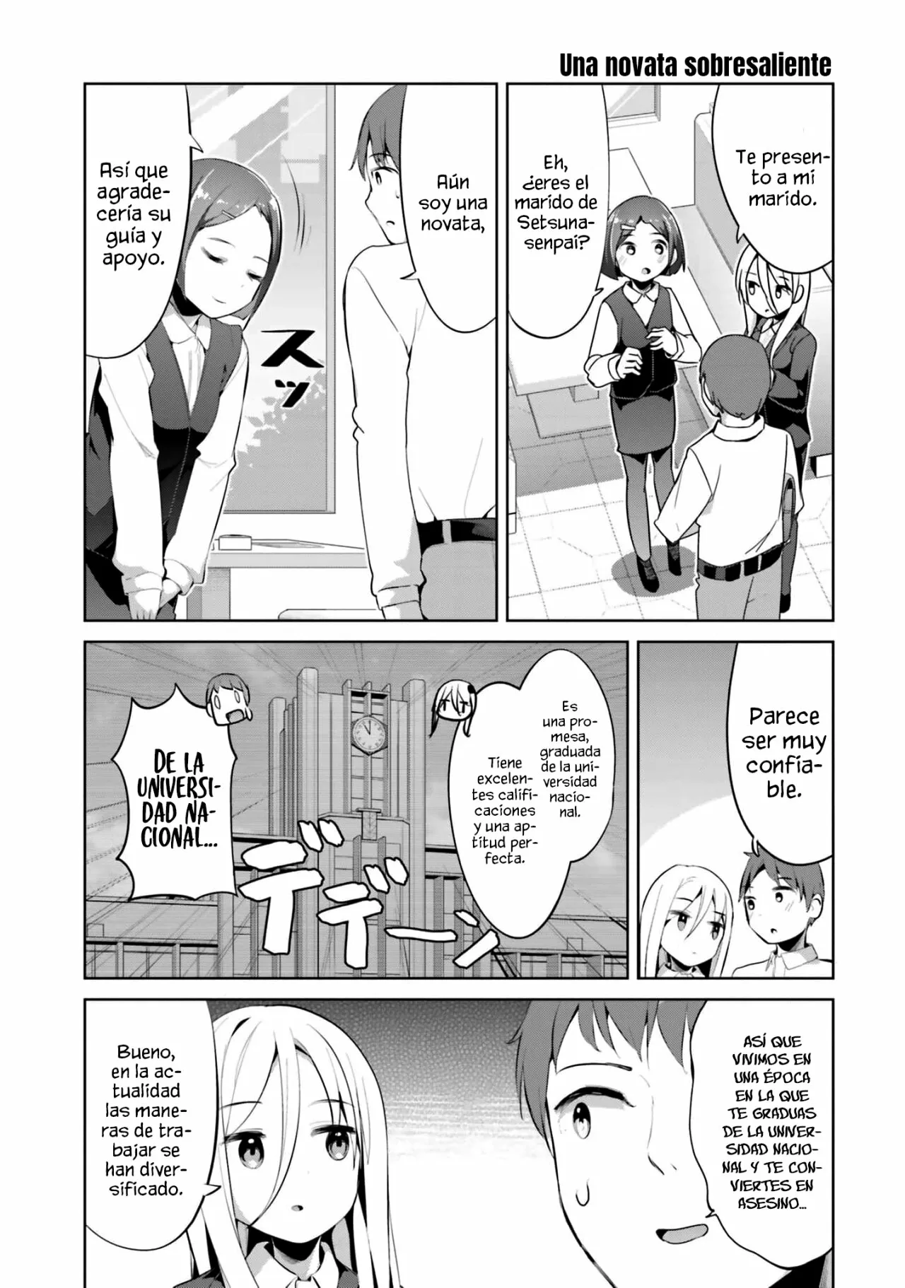 Haikei… Koroshiya-san to Kekkon Shimashita Capítulo 36 - Page 5