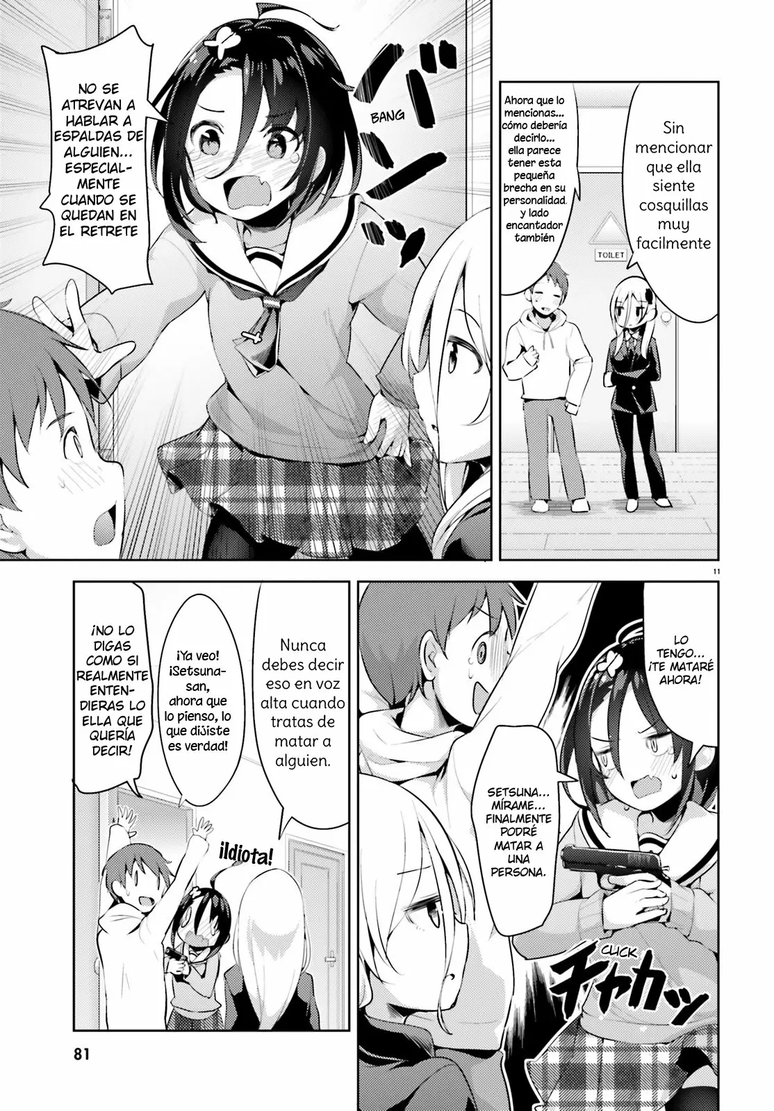 Haikei… Koroshiya-san to Kekkon Shimashita Capítulo 4 - Page 12