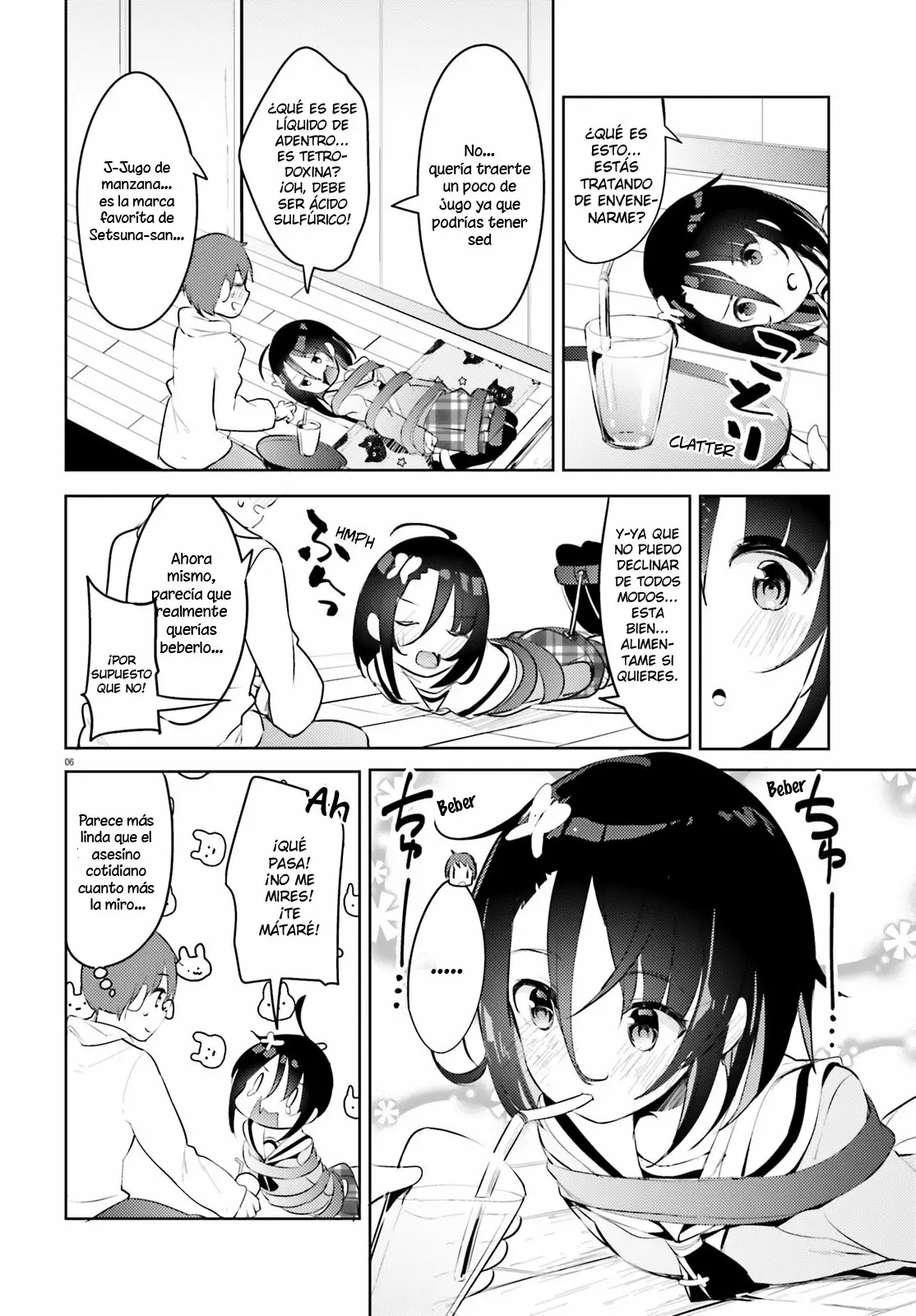 Haikei… Koroshiya-san to Kekkon Shimashita Capítulo 4 - Page 7