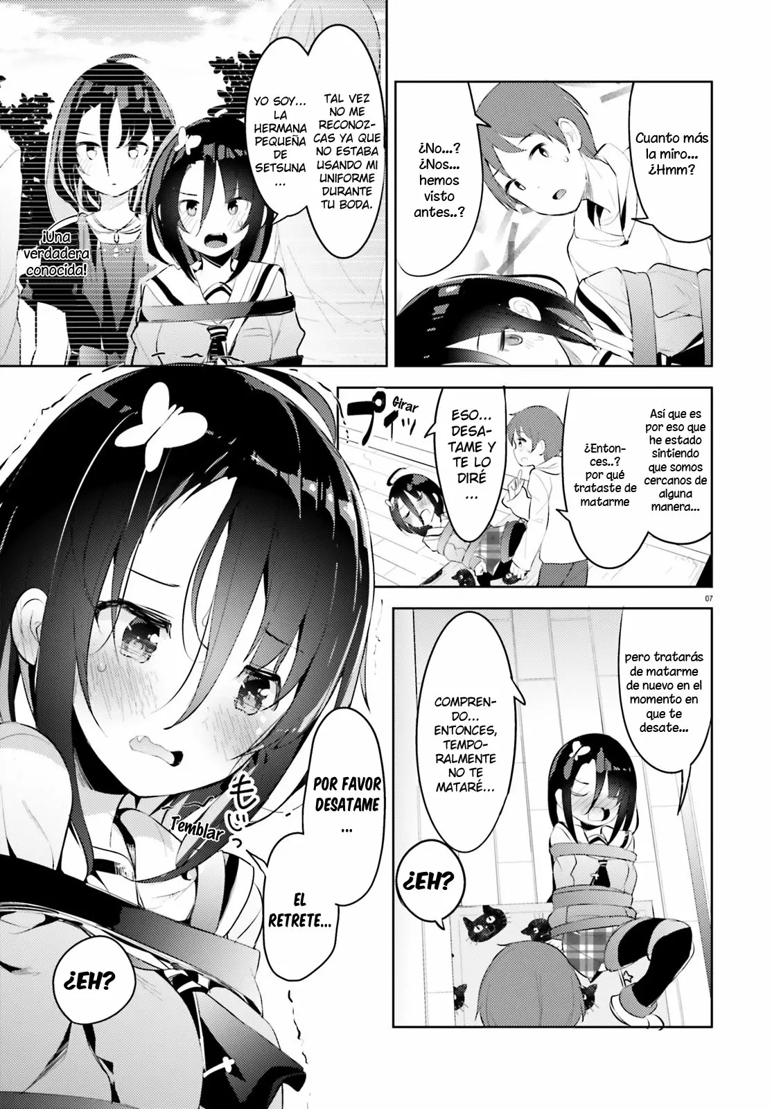 Haikei… Koroshiya-san to Kekkon Shimashita Capítulo 4 - Page 8