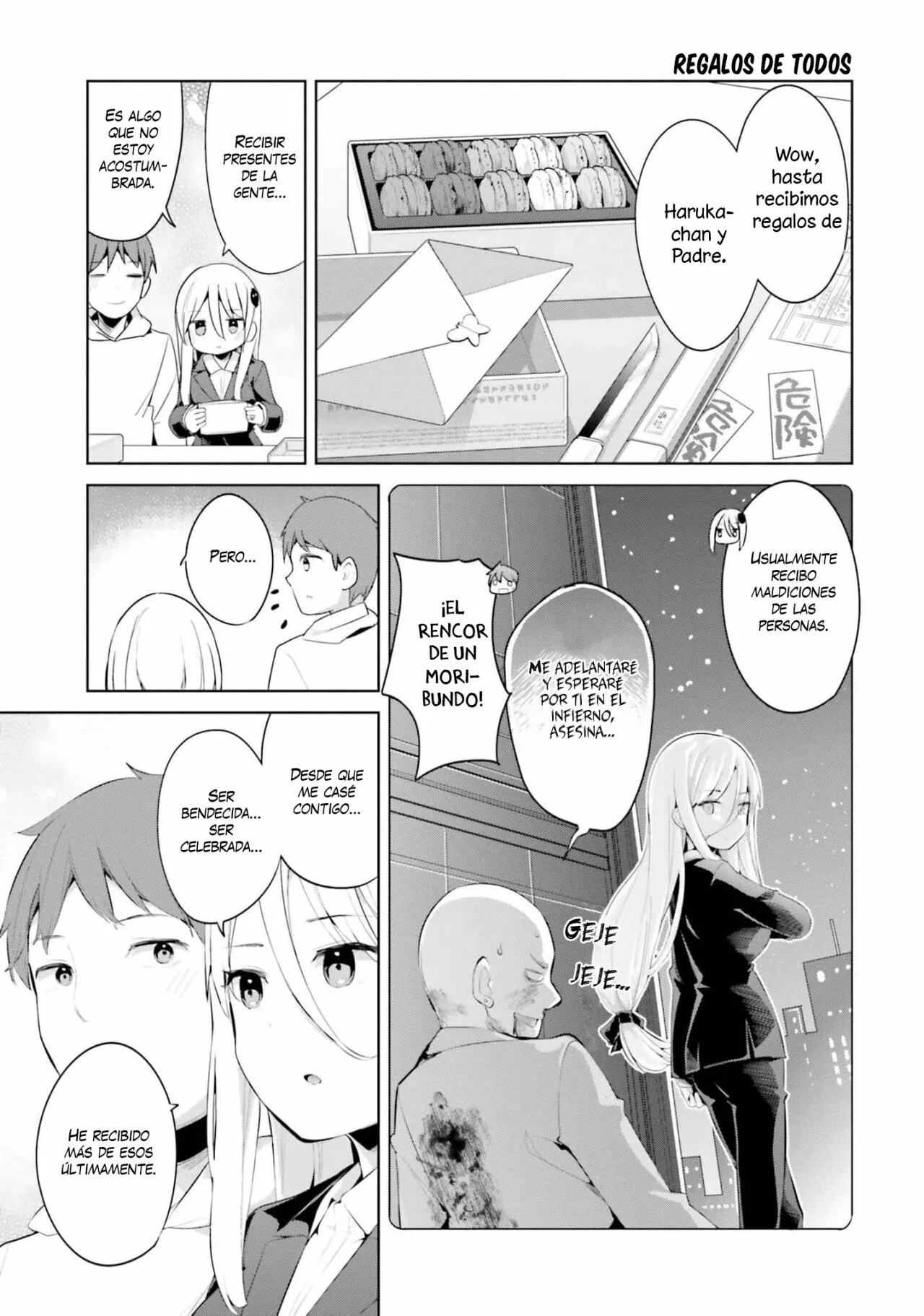 Haikei… Koroshiya-san to Kekkon Shimashita Capítulo 40 - Page 9
