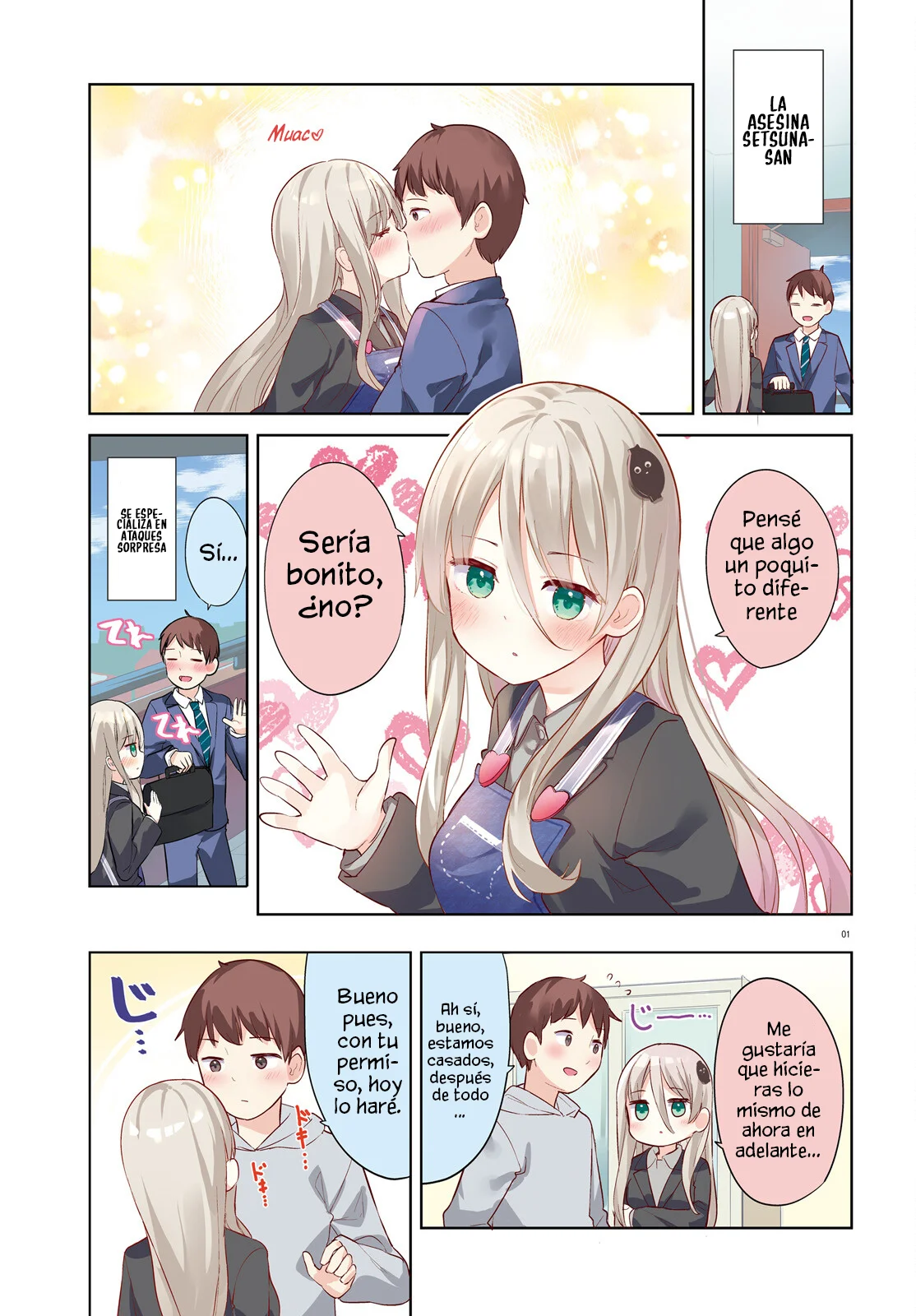Haikei… Koroshiya-san to Kekkon Shimashita Capítulo 49 - Page 3