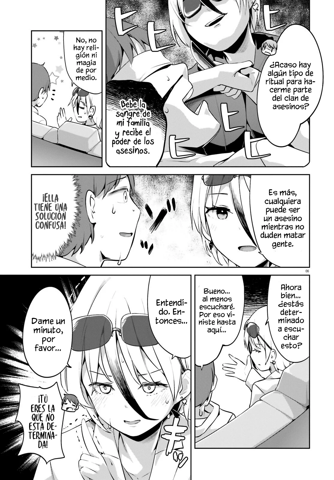 Haikei… Koroshiya-san to Kekkon Shimashita Capítulo 49 - Page 9