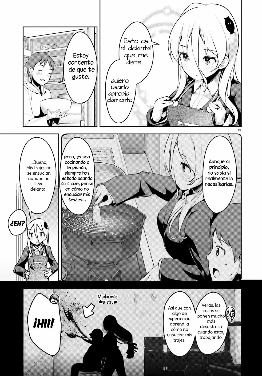 Haikei… Koroshiya-san to Kekkon Shimashita Capítulo 5 - Page 14
