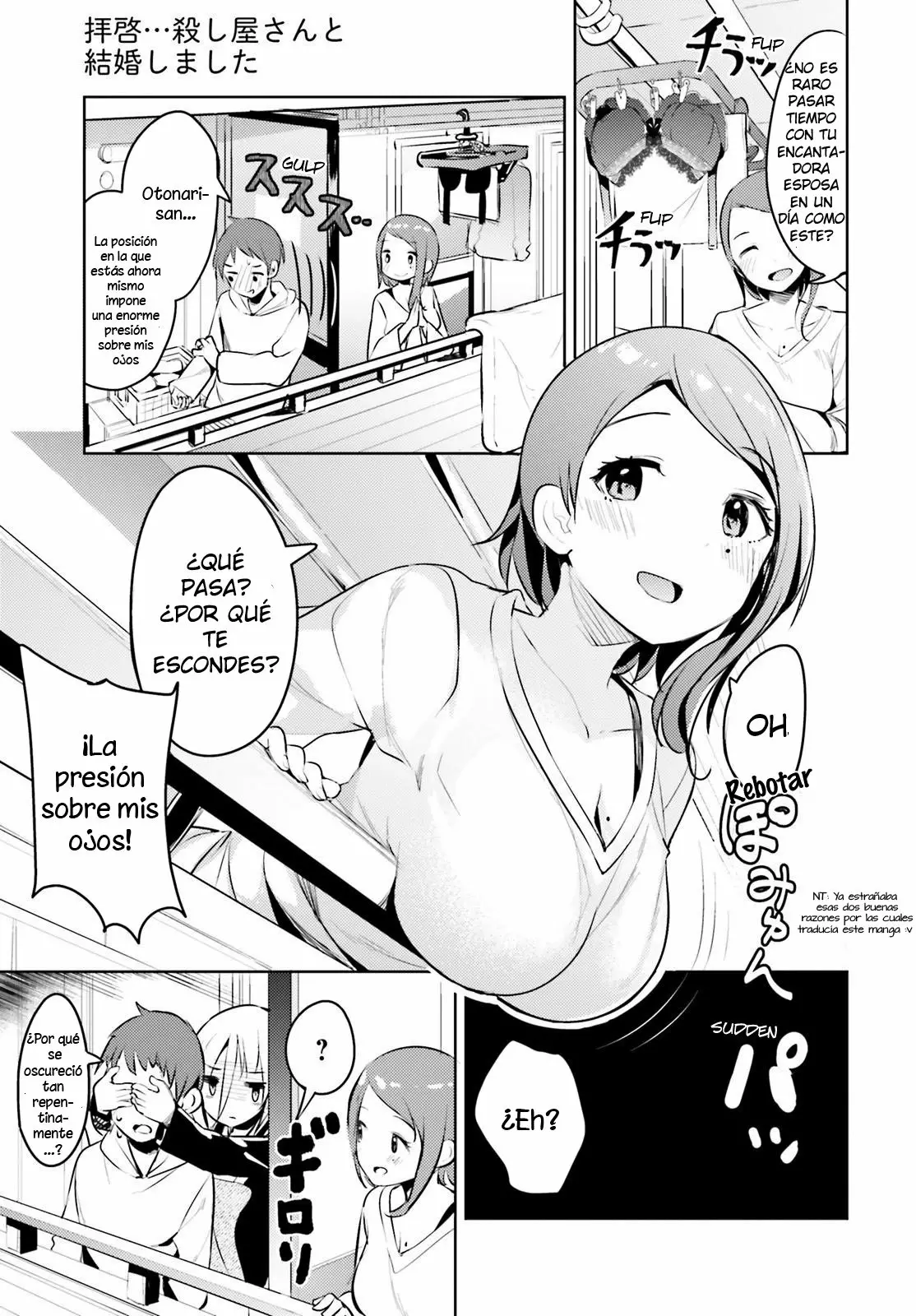 Haikei… Koroshiya-san to Kekkon Shimashita Capítulo 5 - Page 8