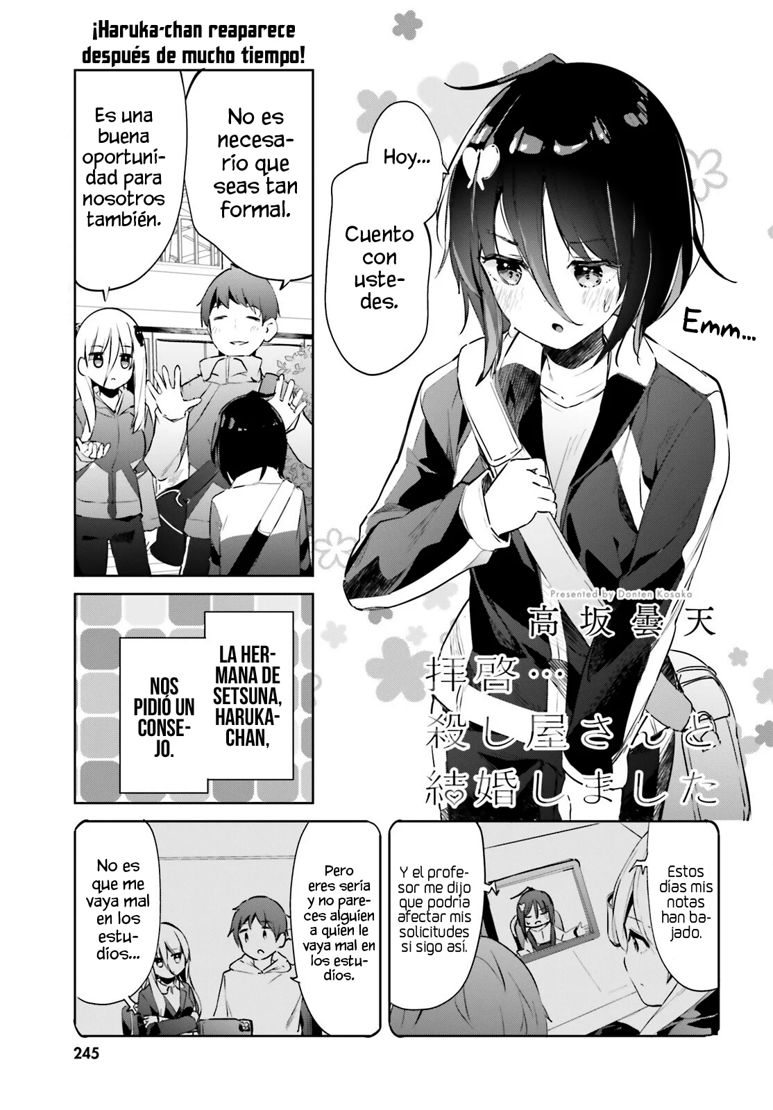 Haikei… Koroshiya-san to Kekkon Shimashita Capítulo 52 - Page 3
