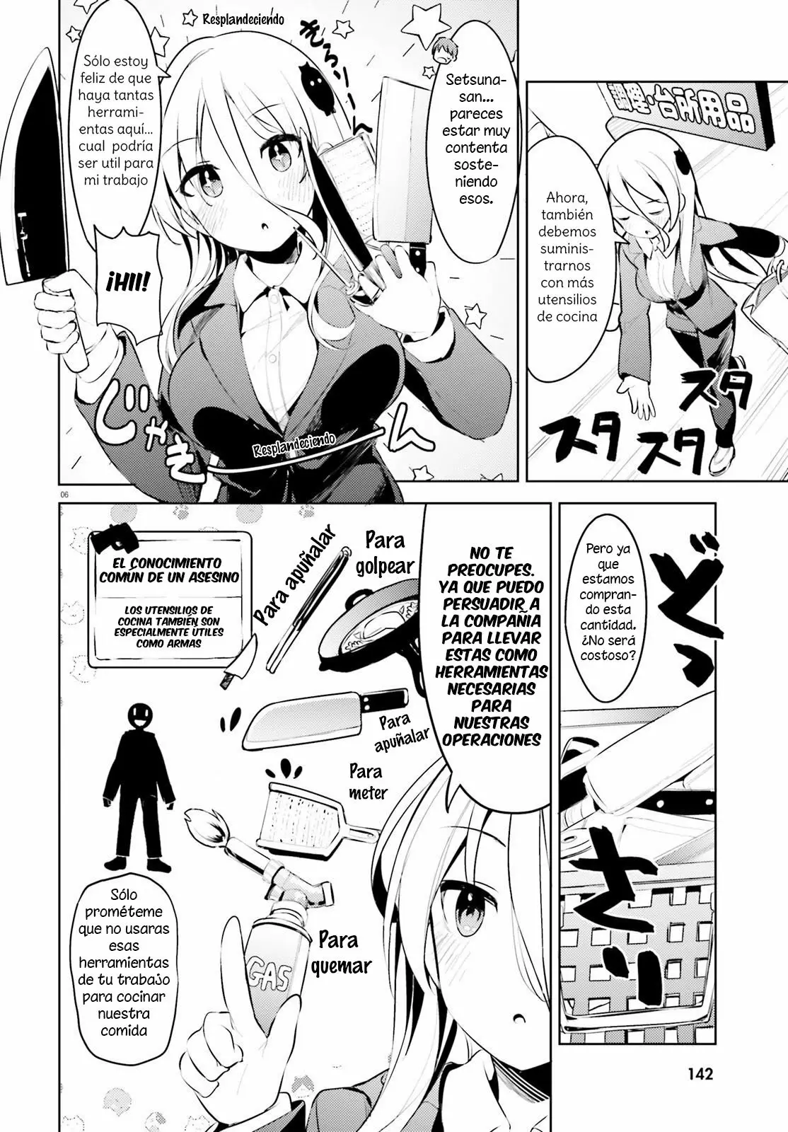 Haikei… Koroshiya-san to Kekkon Shimashita Capítulo 6 - Page 7