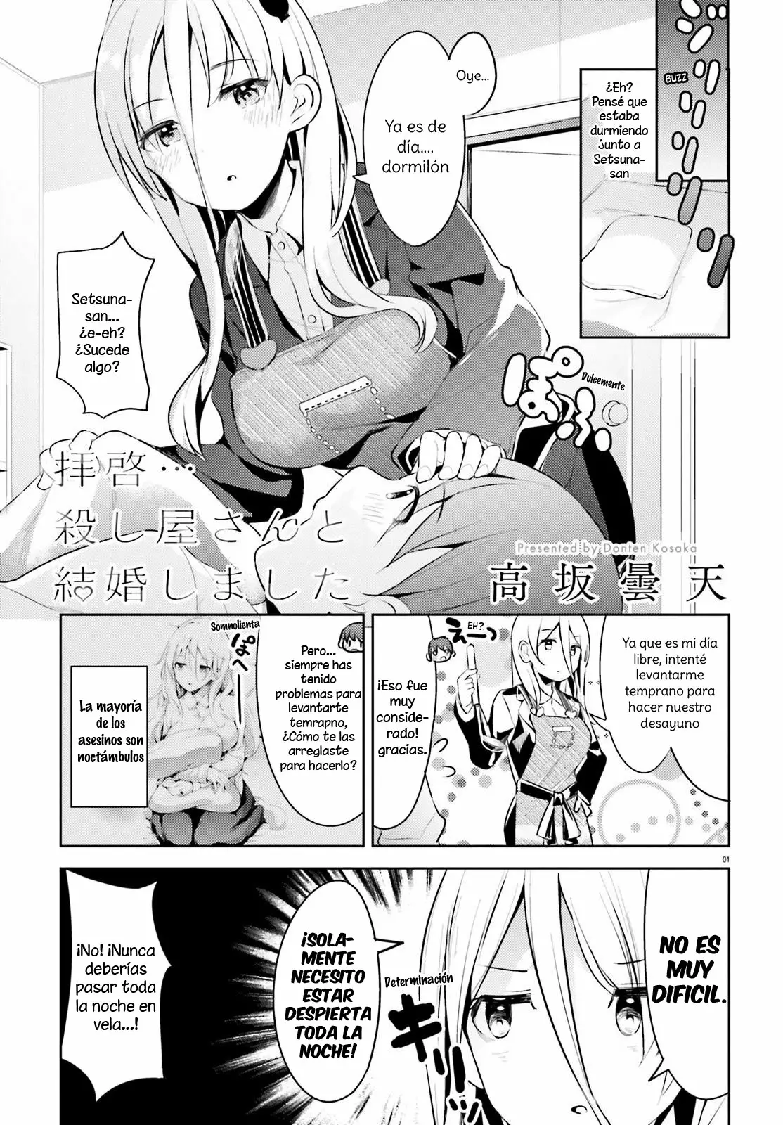 Haikei… Koroshiya-san to Kekkon Shimashita Capítulo 8 - Page 2