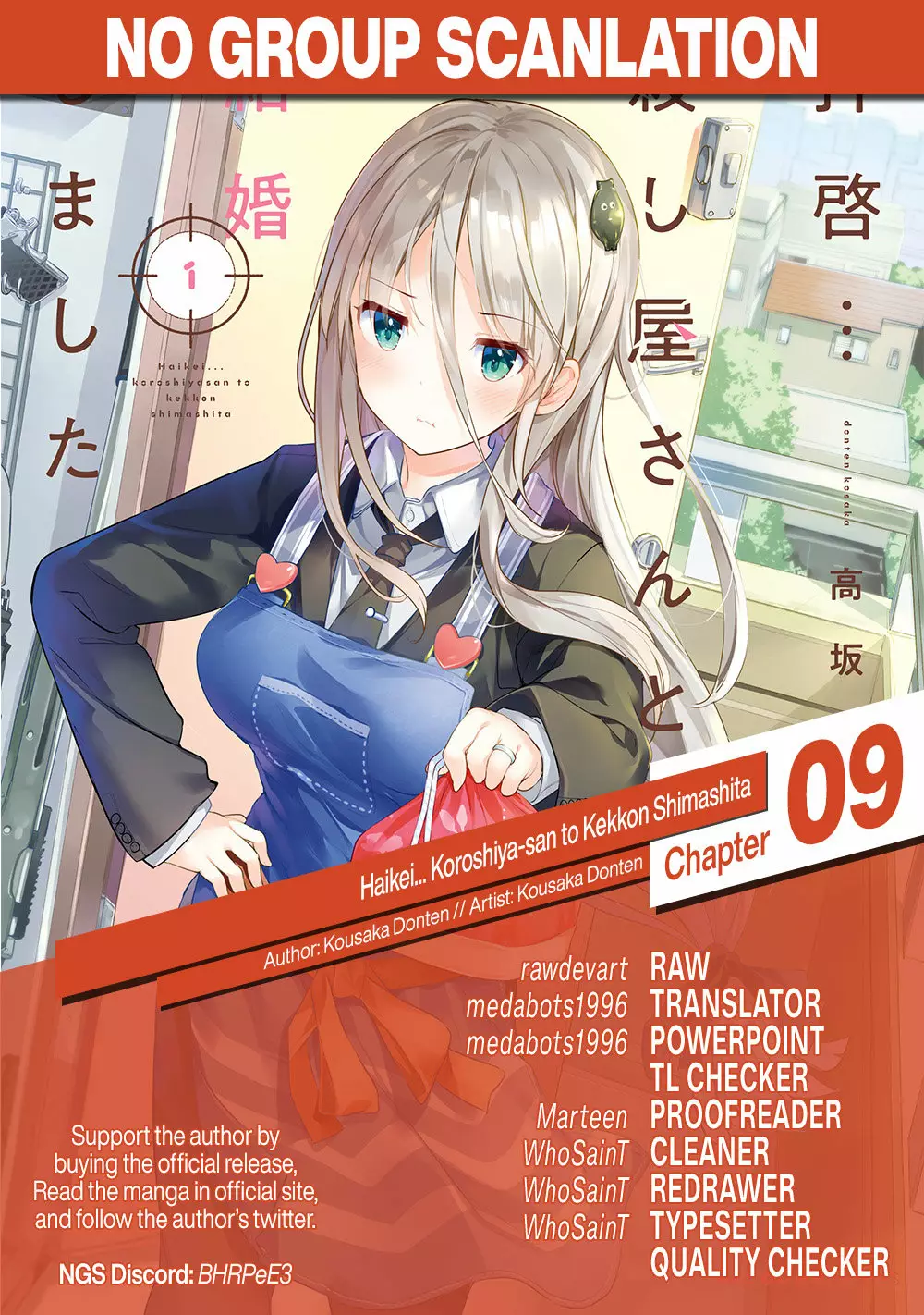 Haikei… Koroshiya-san to Kekkon Shimashita Capítulo 9 - Page 12