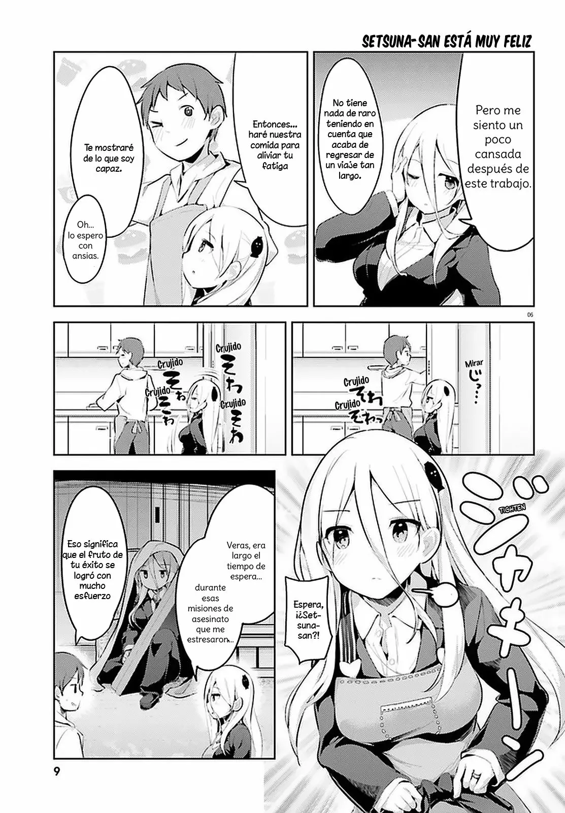 Haikei… Koroshiya-san to Kekkon Shimashita Capítulo 9 - Page 7