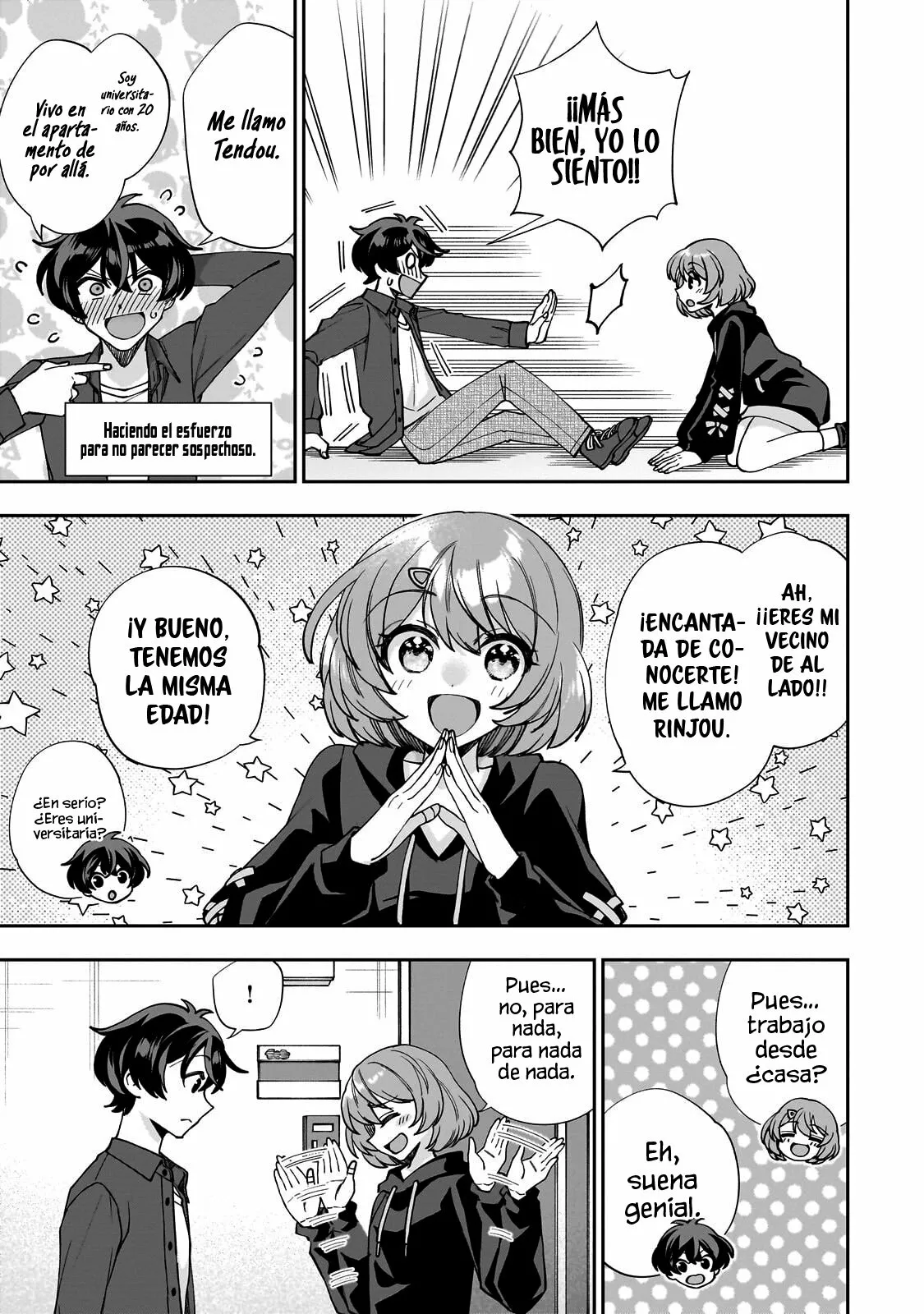 Netto no “Oshi” to Riaru no “Oshi” ga Tonari ni Hikkoshite Kita Capítulo 1 - Page 20