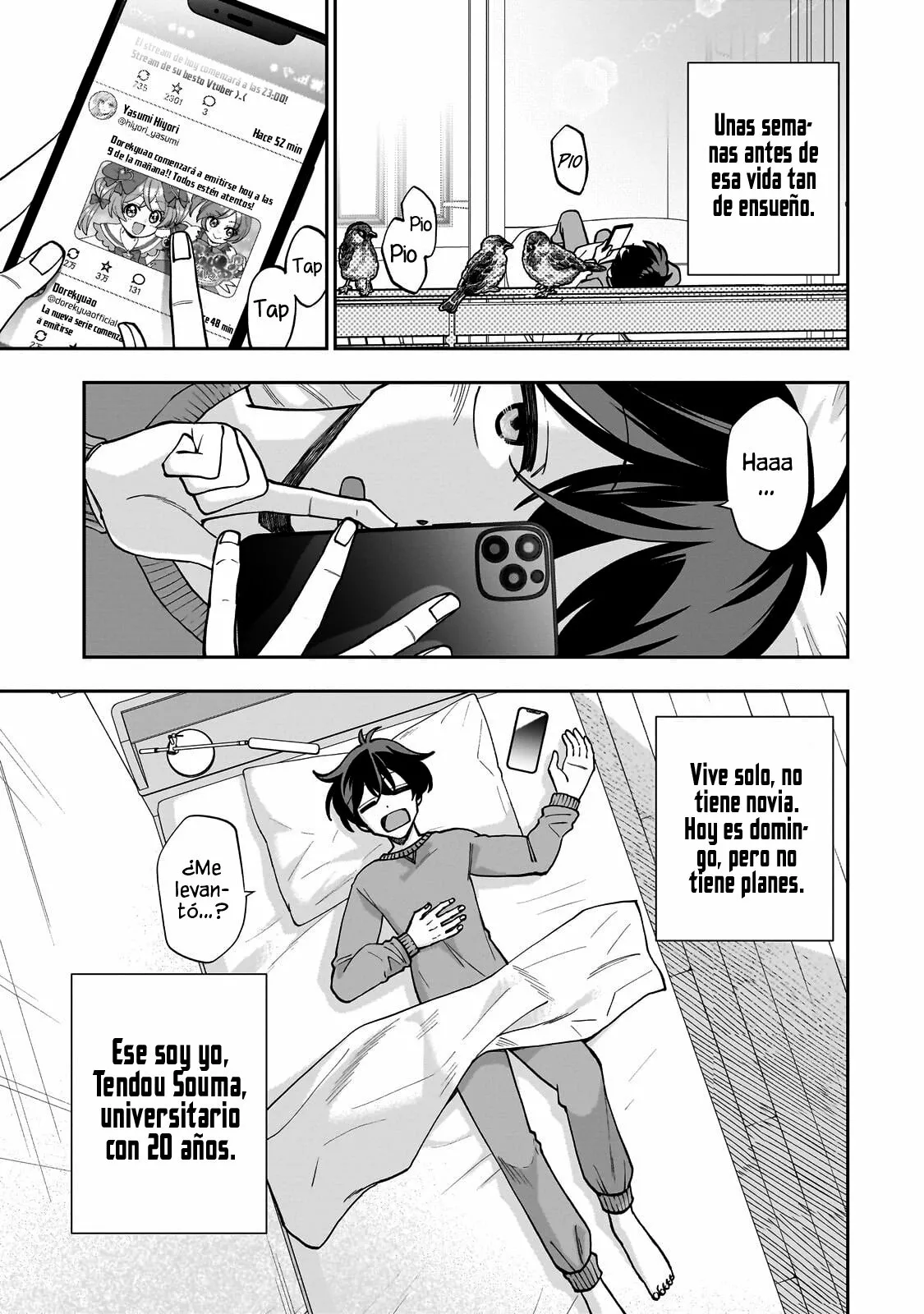 Netto no “Oshi” to Riaru no “Oshi” ga Tonari ni Hikkoshite Kita Capítulo 1 - Page 6