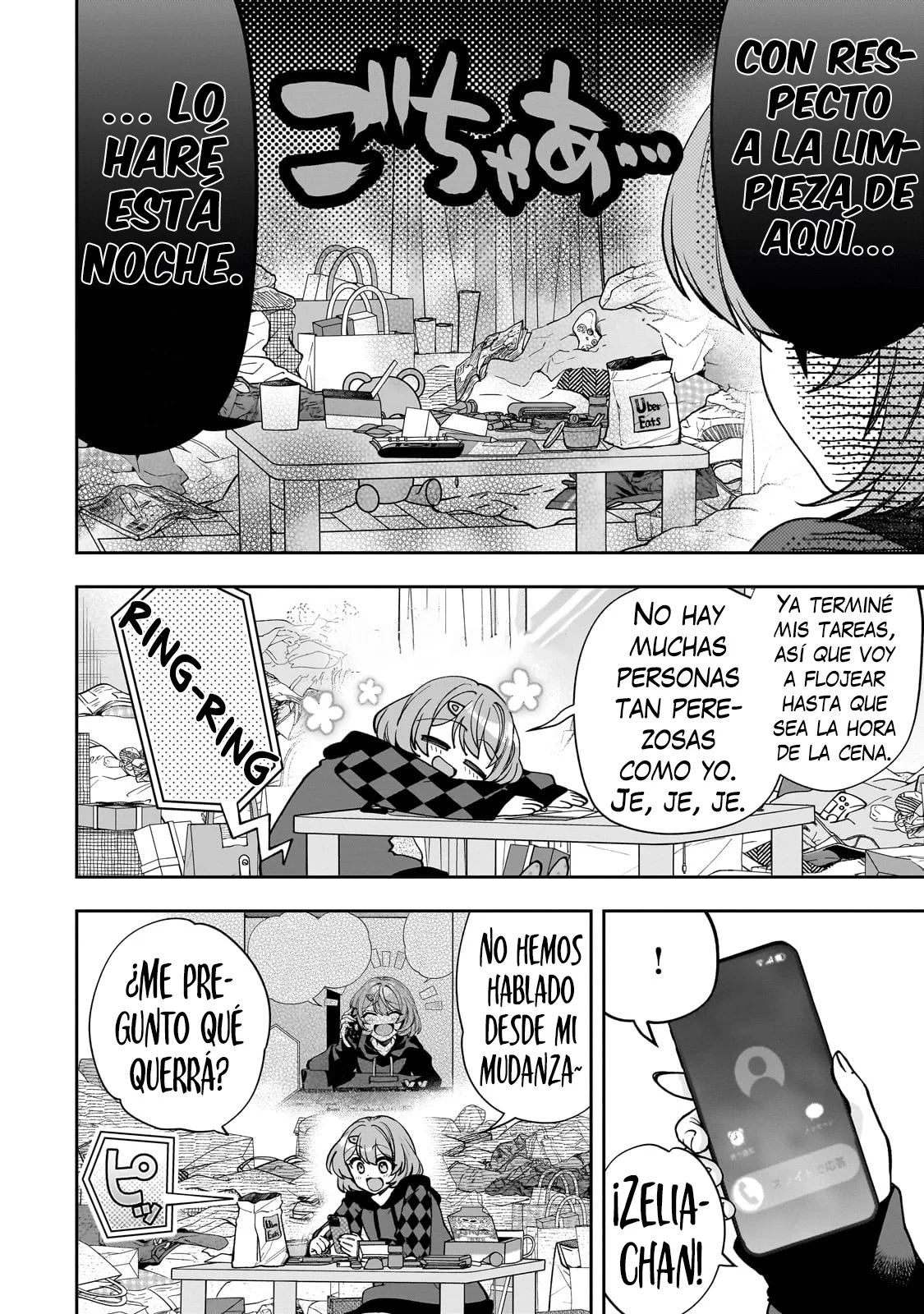 Netto no “Oshi” to Riaru no “Oshi” ga Tonari ni Hikkoshite Kita Capítulo 10.1 - Page 3