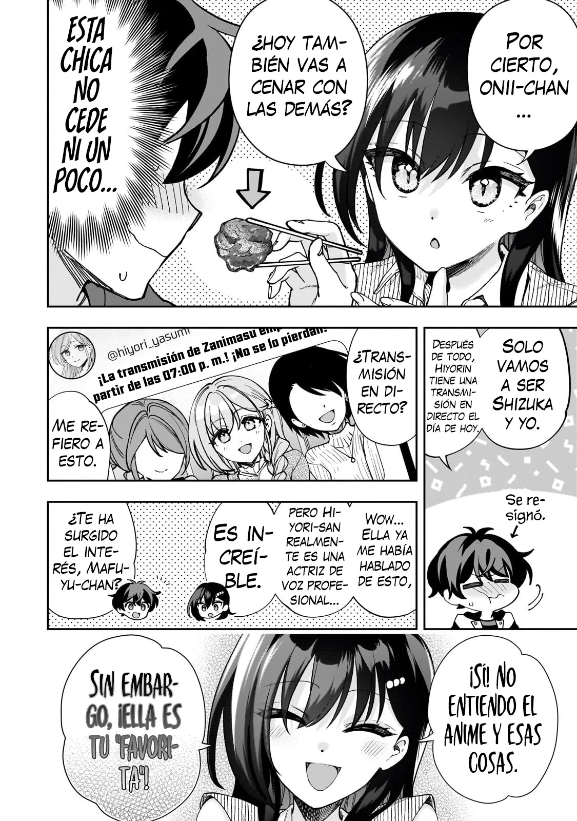 Netto no “Oshi” to Riaru no “Oshi” ga Tonari ni Hikkoshite Kita Capítulo 10.1 - Page 9