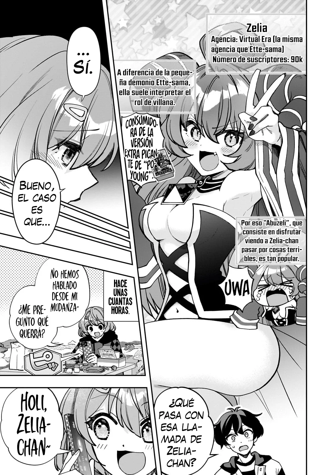 Netto no “Oshi” to Riaru no “Oshi” ga Tonari ni Hikkoshite Kita Capítulo 10.2 - Page 4