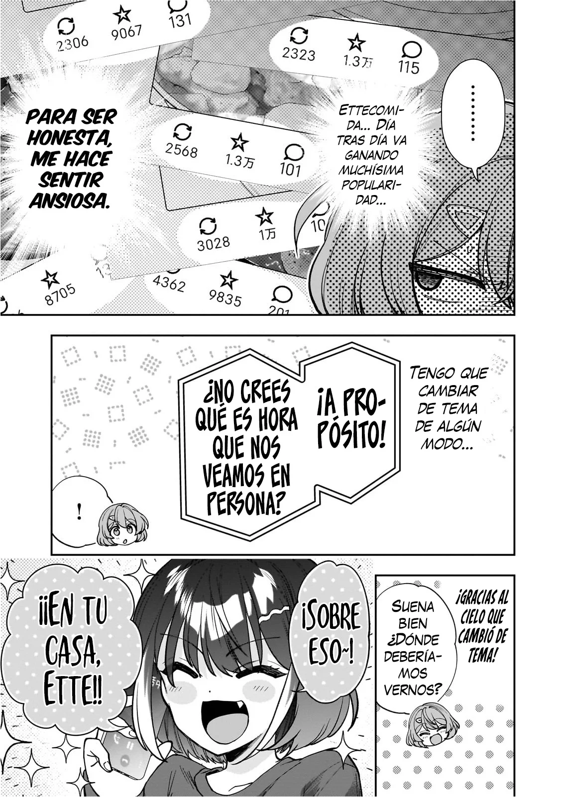 Netto no “Oshi” to Riaru no “Oshi” ga Tonari ni Hikkoshite Kita Capítulo 10.2 - Page 6