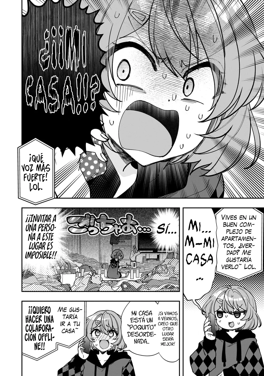 Netto no “Oshi” to Riaru no “Oshi” ga Tonari ni Hikkoshite Kita Capítulo 10.2 - Page 7