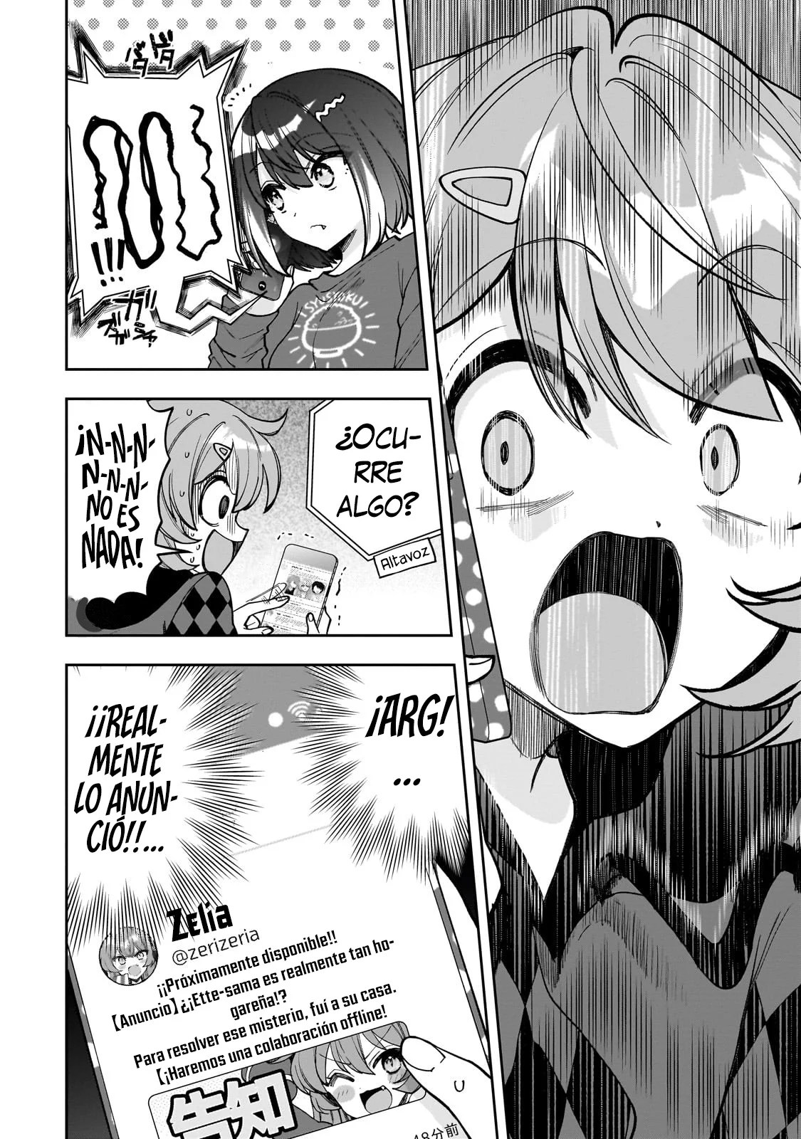 Netto no “Oshi” to Riaru no “Oshi” ga Tonari ni Hikkoshite Kita Capítulo 10.2 - Page 9