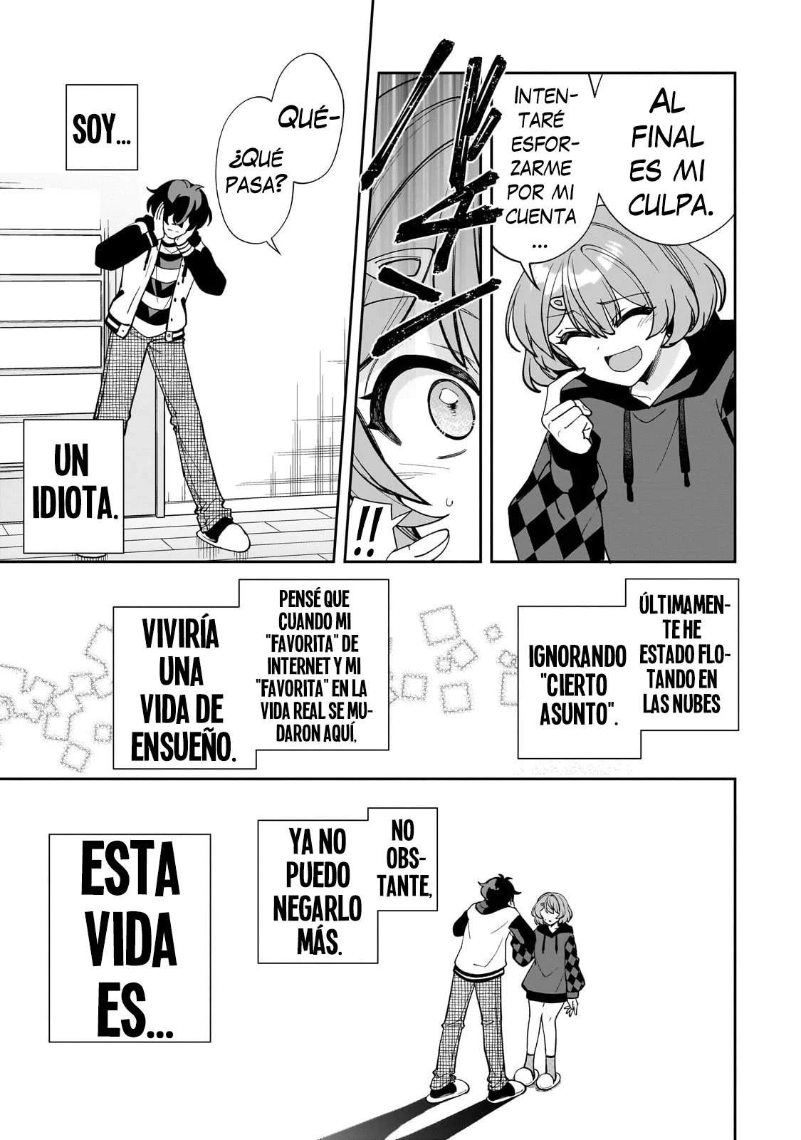 Netto no “Oshi” to Riaru no “Oshi” ga Tonari ni Hikkoshite Kita Capítulo 11.1 - Page 13