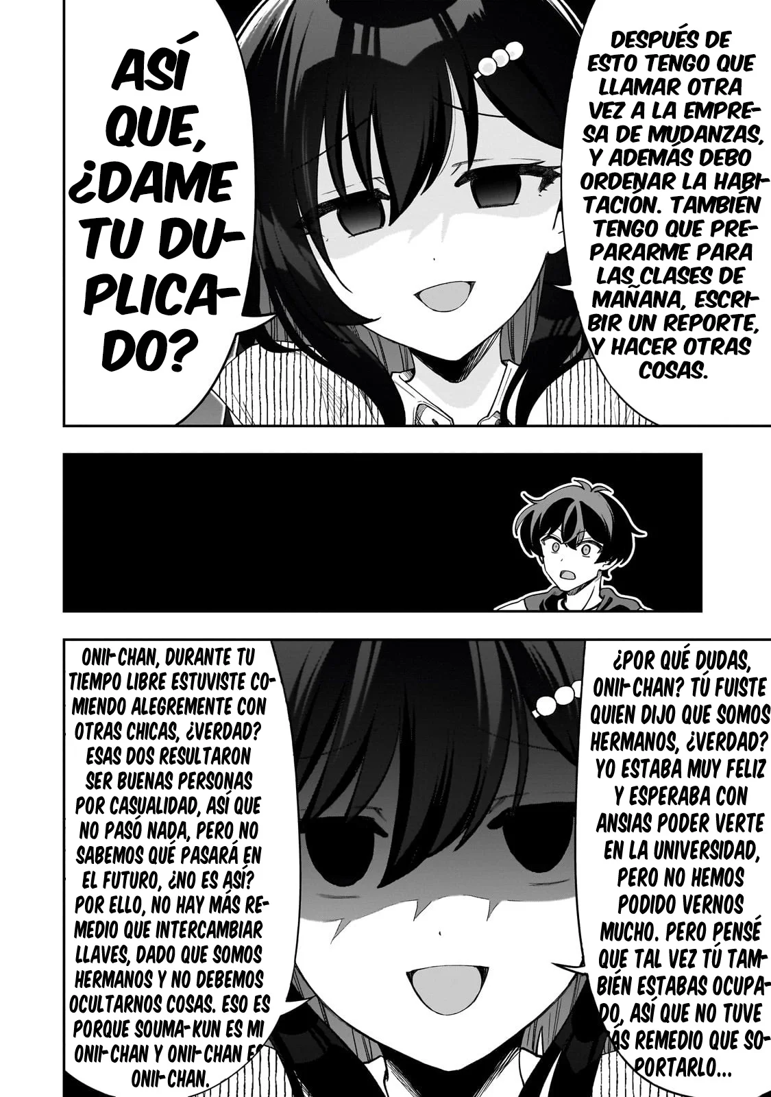 Netto no “Oshi” to Riaru no “Oshi” ga Tonari ni Hikkoshite Kita Capítulo 11.1 - Page 8