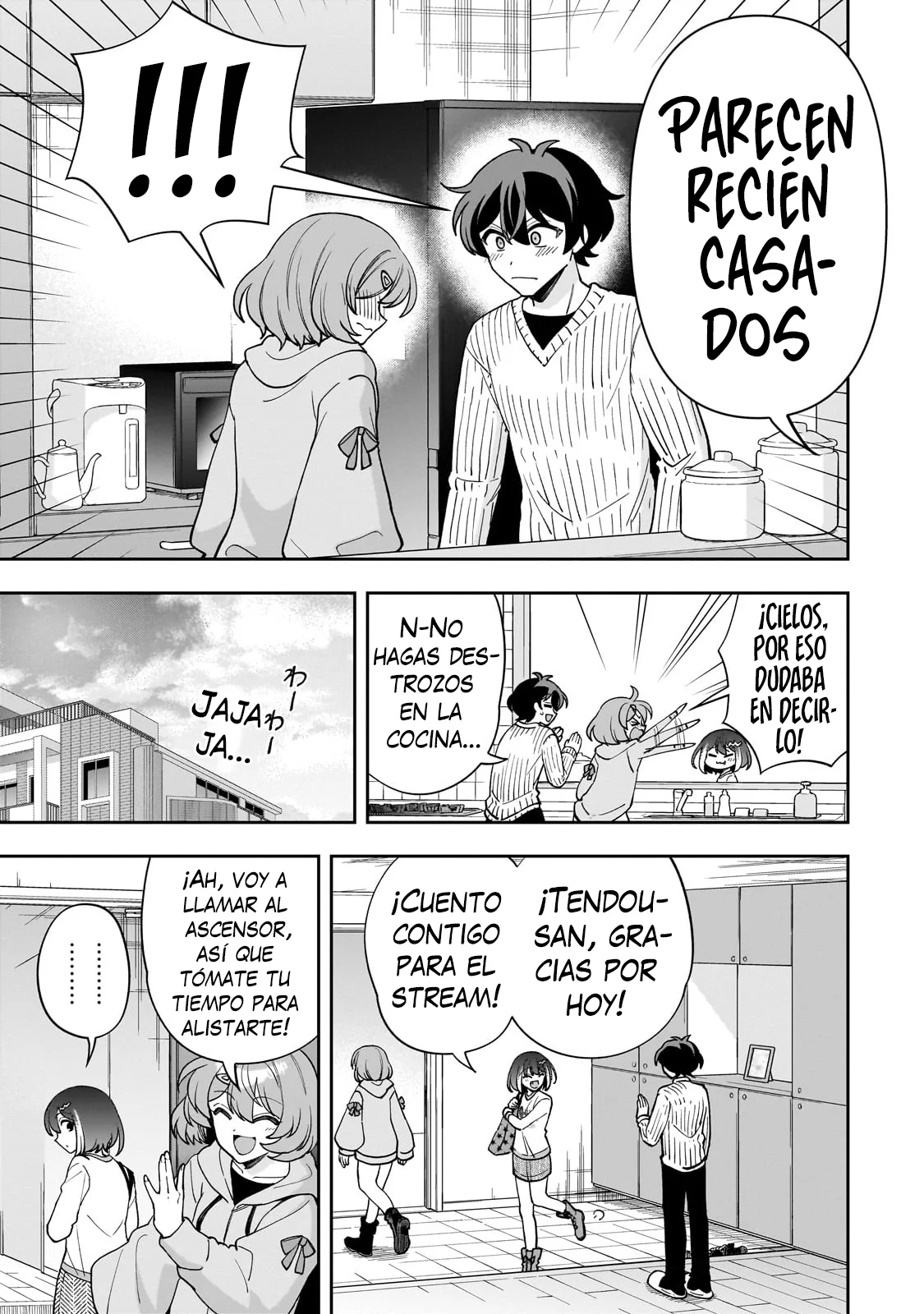 Netto no “Oshi” to Riaru no “Oshi” ga Tonari ni Hikkoshite Kita Capítulo 11.2 - Page 12