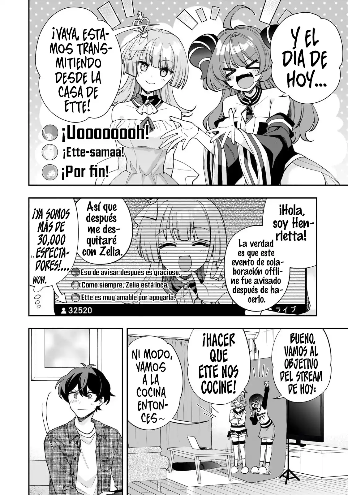 Netto no “Oshi” to Riaru no “Oshi” ga Tonari ni Hikkoshite Kita Capítulo 12.2 - Page 8