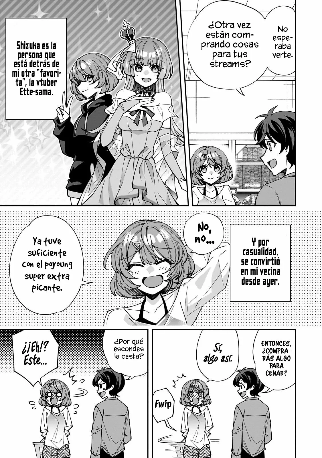 Netto no “Oshi” to Riaru no “Oshi” ga Tonari ni Hikkoshite Kita Capítulo 2.1 - Page 11