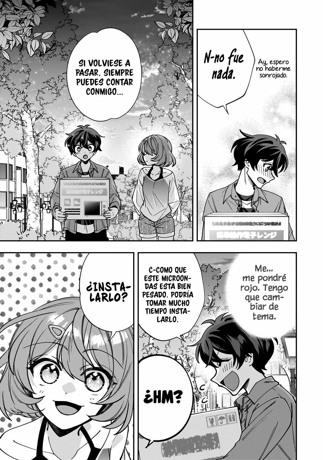 Netto no “Oshi” to Riaru no “Oshi” ga Tonari ni Hikkoshite Kita Capítulo 2.2 - Page 11