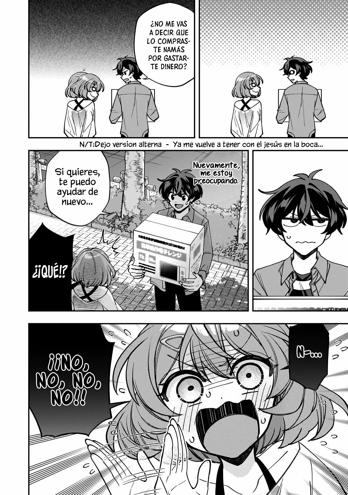 Netto no “Oshi” to Riaru no “Oshi” ga Tonari ni Hikkoshite Kita Capítulo 2.2 - Page 12