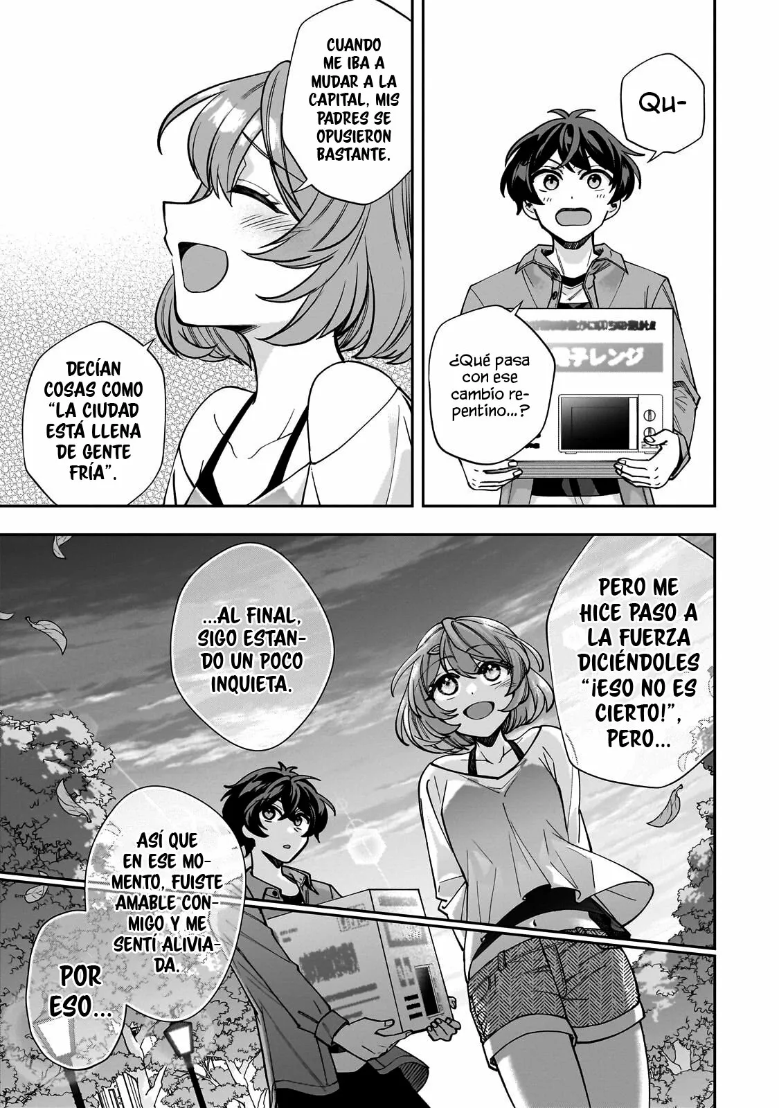 Netto no “Oshi” to Riaru no “Oshi” ga Tonari ni Hikkoshite Kita Capítulo 2.2 - Page 9