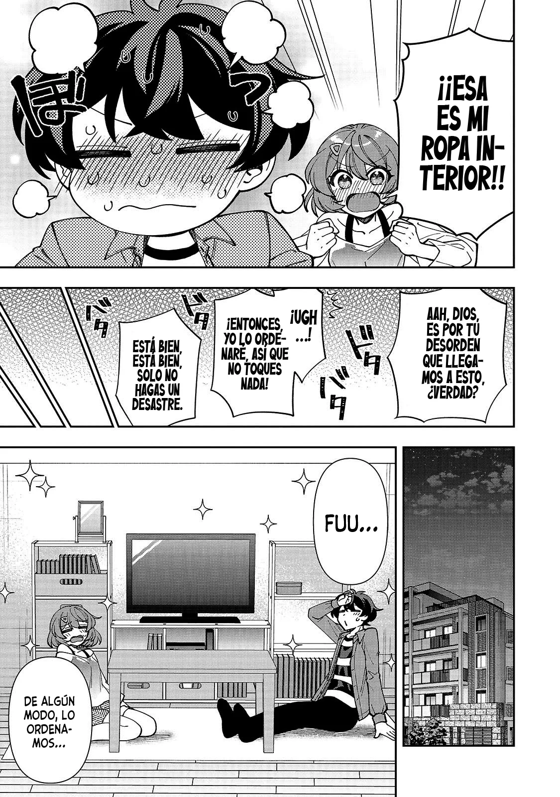 Netto no “Oshi” to Riaru no “Oshi” ga Tonari ni Hikkoshite Kita Capítulo 3.1 - Page 13