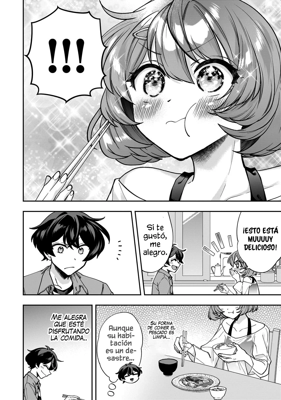 Netto no “Oshi” to Riaru no “Oshi” ga Tonari ni Hikkoshite Kita Capítulo 3.2 - Page 4