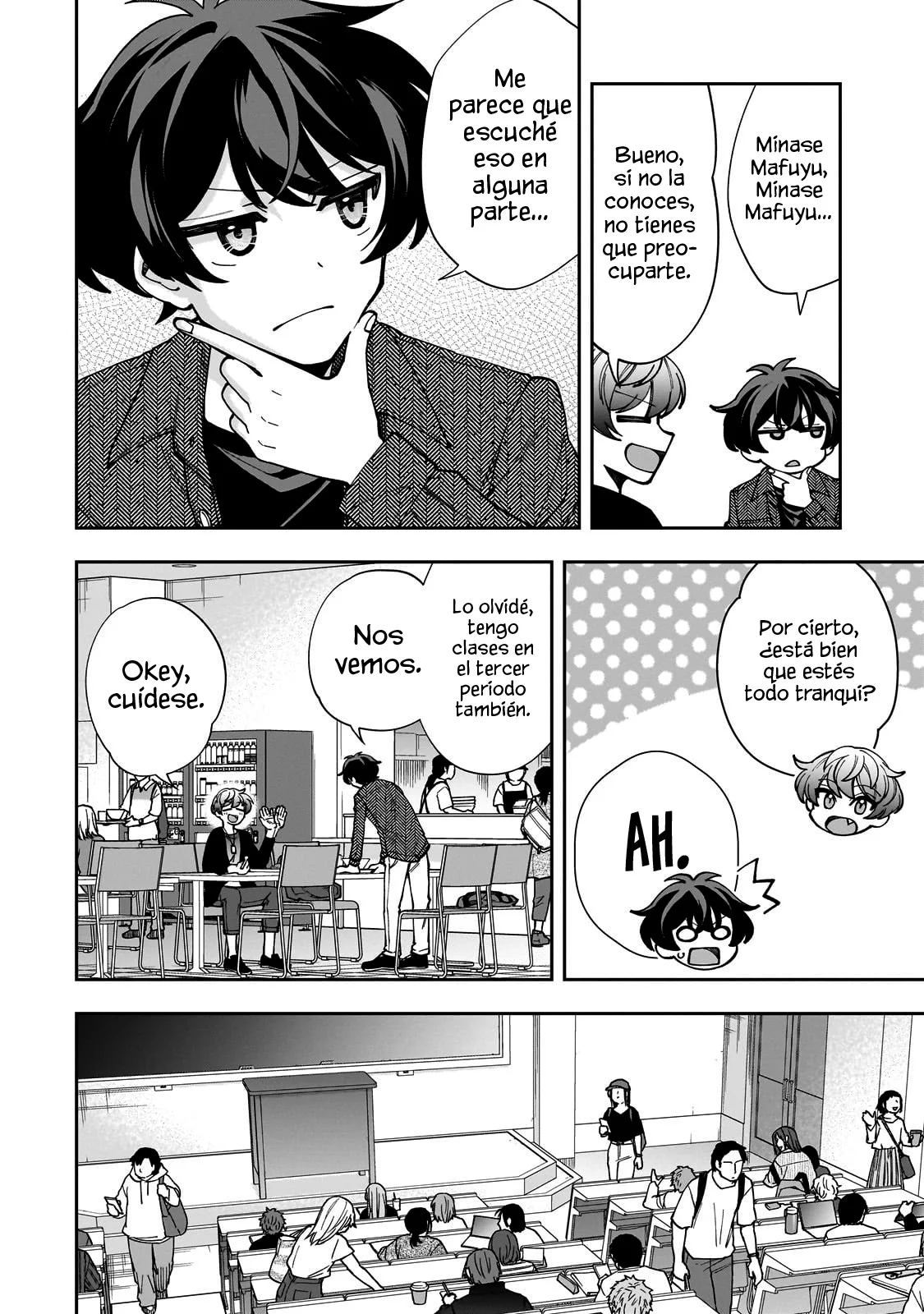 Netto no “Oshi” to Riaru no “Oshi” ga Tonari ni Hikkoshite Kita Capítulo 4.1 - Page 8