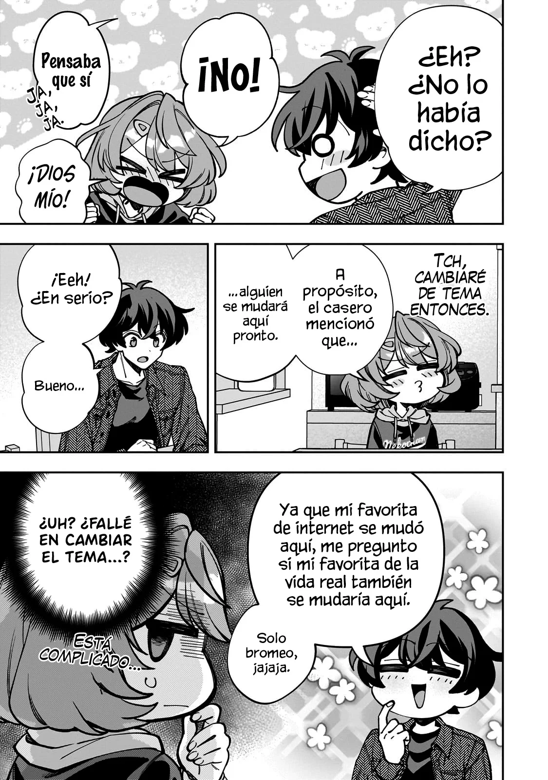 Netto no “Oshi” to Riaru no “Oshi” ga Tonari ni Hikkoshite Kita Capítulo 5.1 - Page 17