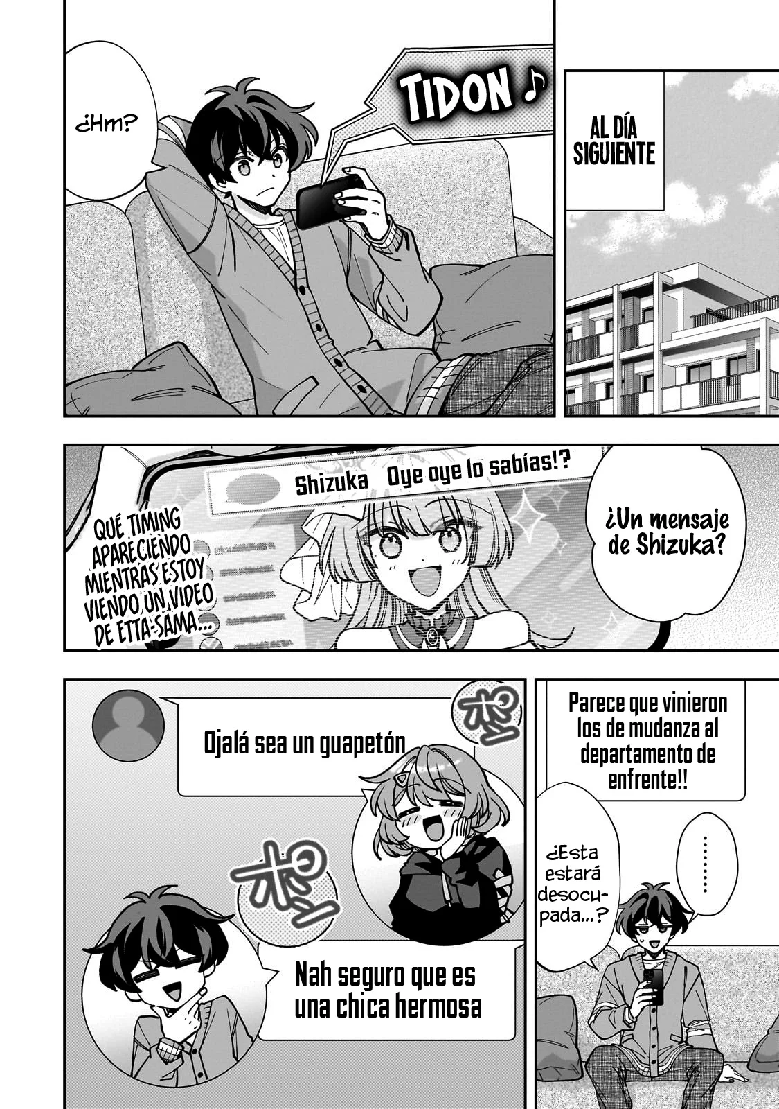 Netto no “Oshi” to Riaru no “Oshi” ga Tonari ni Hikkoshite Kita Capítulo 5.2 - Page 2