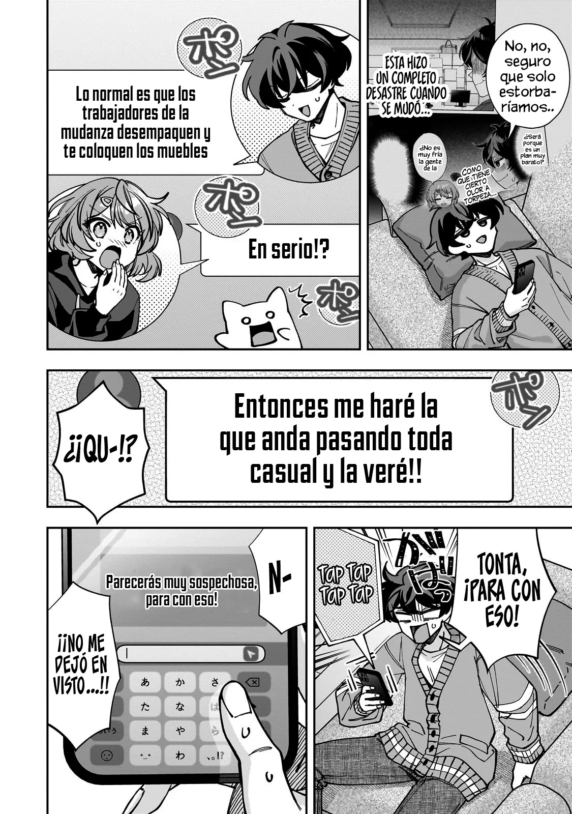 Netto no “Oshi” to Riaru no “Oshi” ga Tonari ni Hikkoshite Kita Capítulo 5.2 - Page 4