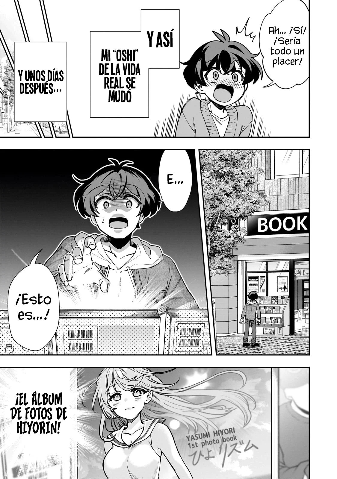 Netto no “Oshi” to Riaru no “Oshi” ga Tonari ni Hikkoshite Kita Capítulo 6.1 - Page 12