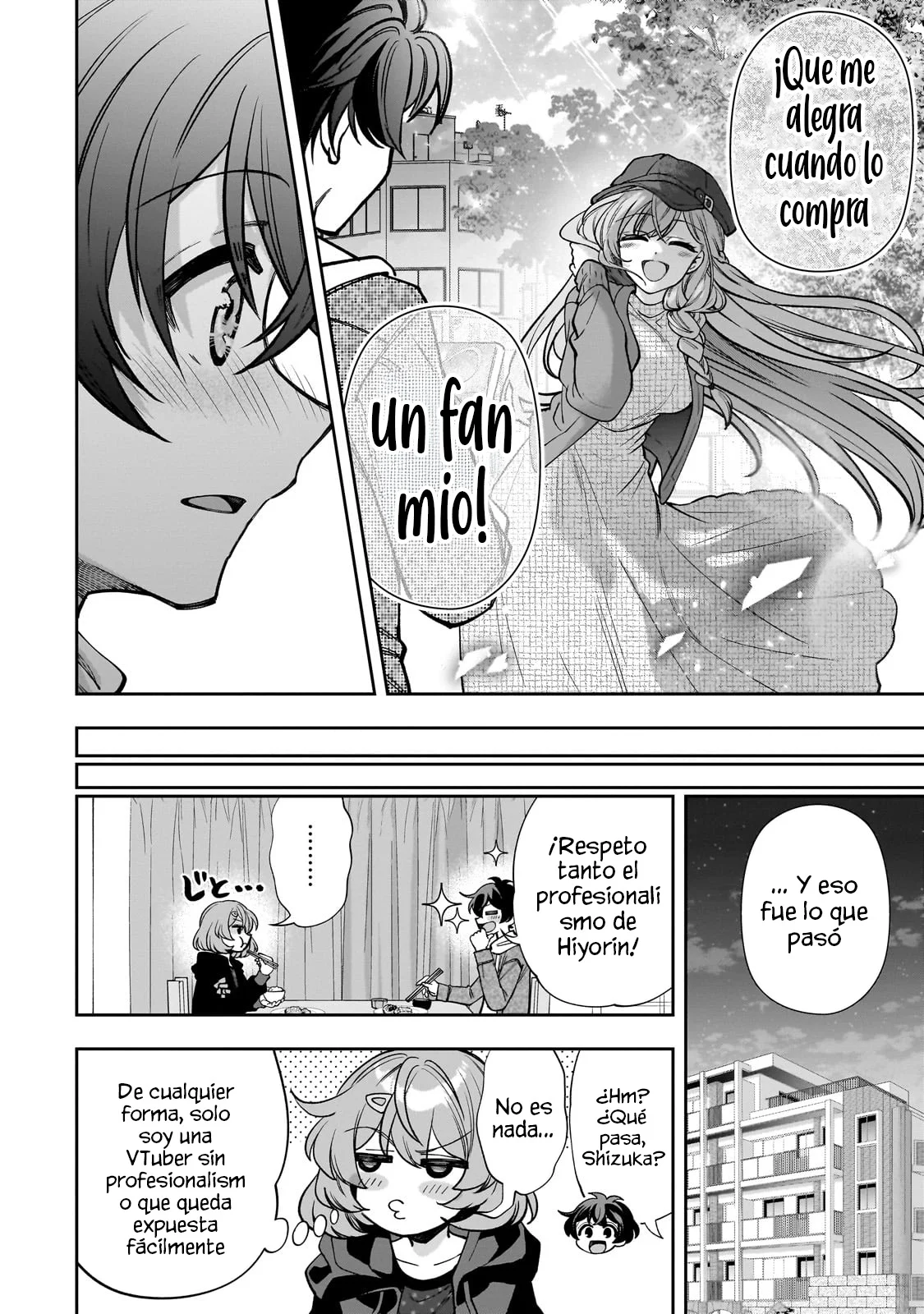 Netto no “Oshi” to Riaru no “Oshi” ga Tonari ni Hikkoshite Kita Capítulo 6.1 - Page 15