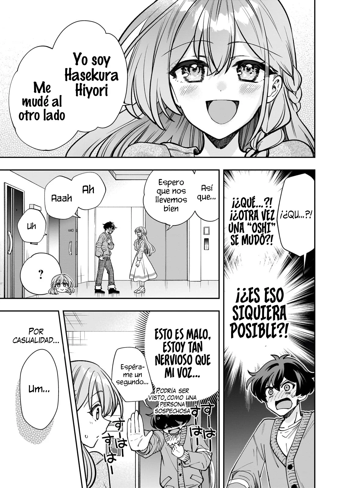 Netto no “Oshi” to Riaru no “Oshi” ga Tonari ni Hikkoshite Kita Capítulo 6.1 - Page 4