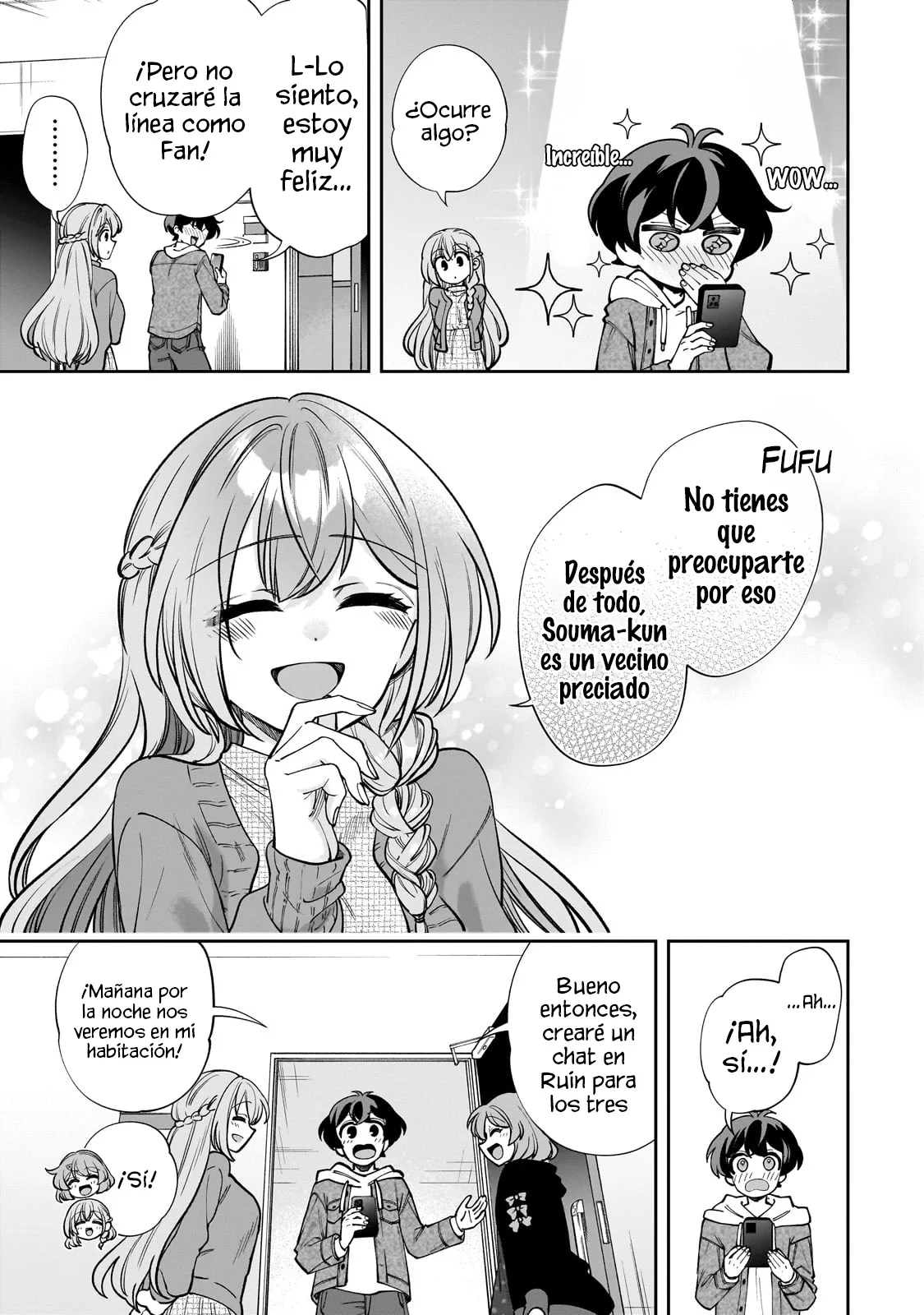 Netto no “Oshi” to Riaru no “Oshi” ga Tonari ni Hikkoshite Kita Capítulo 6.2 - Page 10